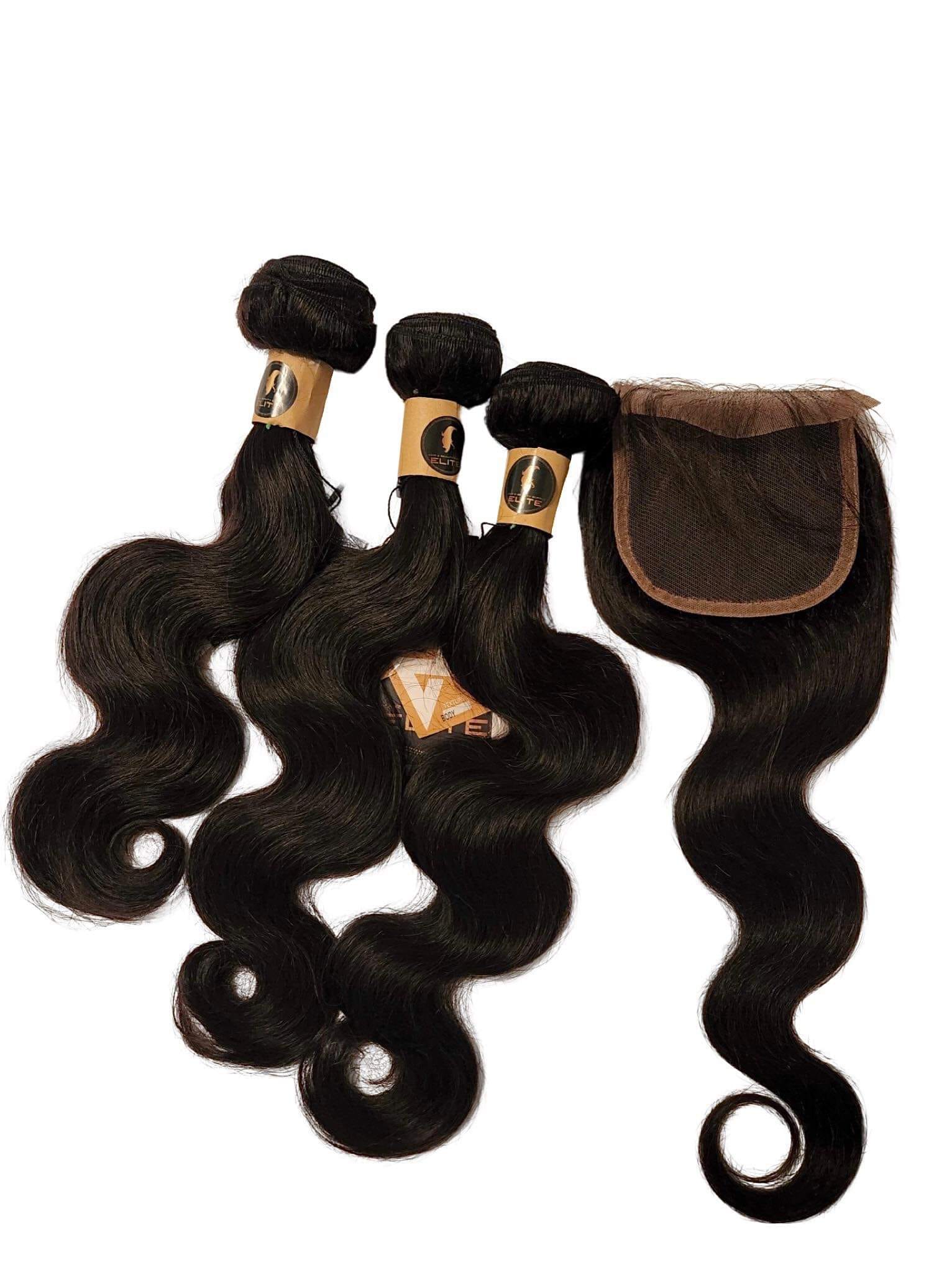 Elite Body Wave Bundles & Closure