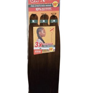 50" 3X X-pression Braiding Hair Color: B30