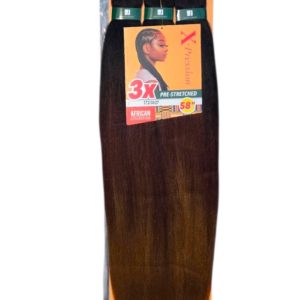 58" 3X X-pression Braiding Hair Color: 3t2-30-27