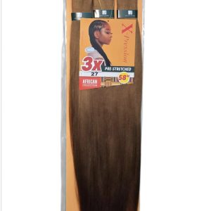 58" 3X X-pression Braiding Hair Color:27
